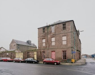 View from W showing W gable-end