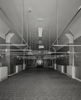 Interior. View of ground floor ward in hospital block.