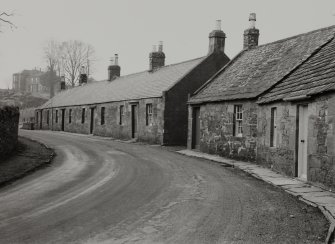 General view of cottages, St Vigeans.