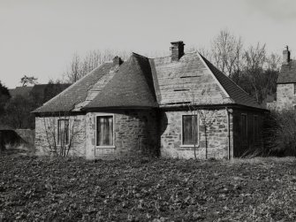 Dundee, Barns of Claverhouse Road, Claverhouse Bleachworks.
General view of cottage from South.