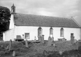 General view of church and churchyard