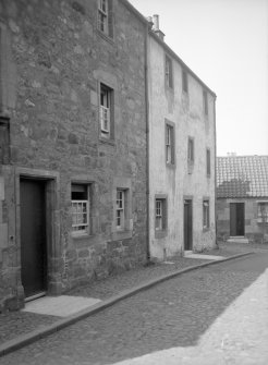 View from north east of houses in Brunton Street