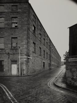 View from South-East of Lower Pleasance block.