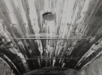 Interior.
View of ceiling in East engine house.