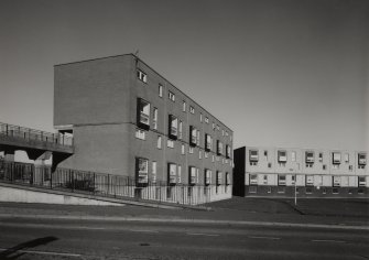 View of skarne housing blocks.