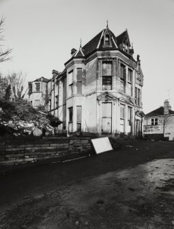 Dundee, Broughty Ferry, Camphill Road, Carbet Castle.
General view from South-West.