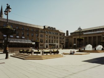 Dundee, 3-8 City Square.
General view from West also showing part of the Caird Hall.
