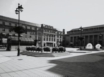 Dundee, 3-8 City Square.
General view from West also showing part of the Caird Hall..