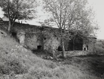 View of remains of mill from SW