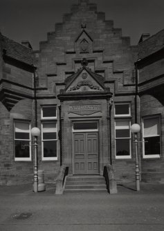 Gowrie House, detail of South entrance