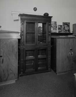 Interior. Gowrie House day room, detail of dresser