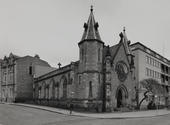 Church (now library), view from south west