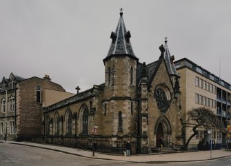 Church (now library), view from south west