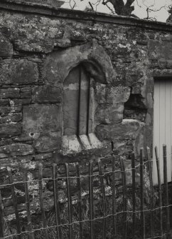 South wall.
Detail of window.