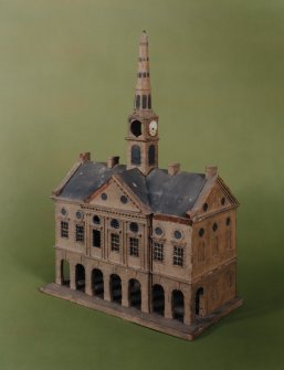 Dundee, High Street, Town House.
View of model.
