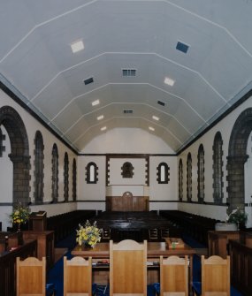 Interior, view from North towards entrance