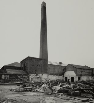 View of former engine house and chimney from N-N-W.