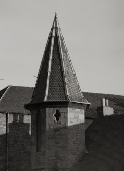 Detail of steeple.