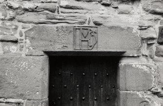 Detail of door lintel.