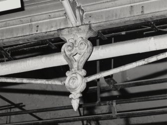 Details of ironwork in main weaving shed.