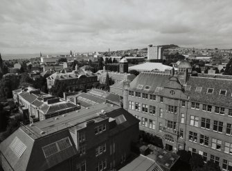 Elevated view from East from Tower Building, Ninth Floor.