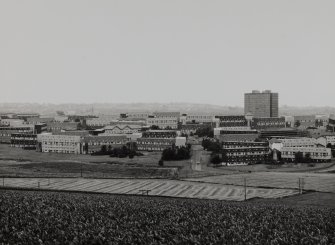 General view from North of housing development.