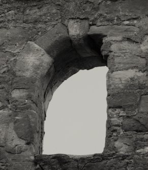 Detail of window opening.