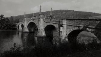 Oblique view of bridge from ESE