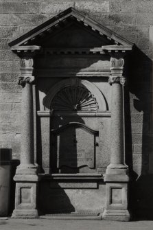 Achterarder, High Street, Aytoun Hall
Detail of 1935 fountain on South facade