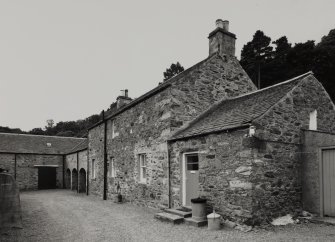 Balmacneil Farm.
View of West farmhouse from North.