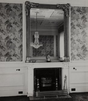 Ballindean House.
Interior view of fireplace in Drawing Room.