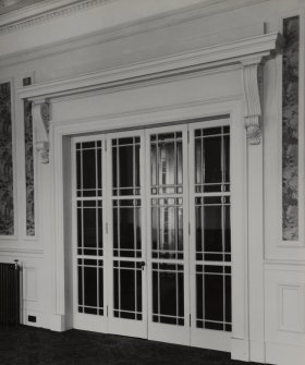 Ballindean House.
Interior detail of doorway in Drawing Room leading to East Drawing Room.