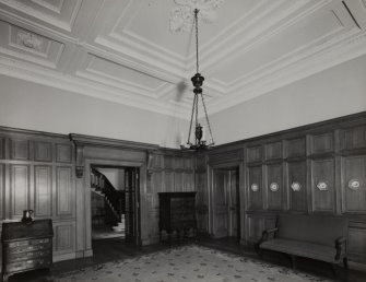 Ballindean House.
Interior general view of hall.