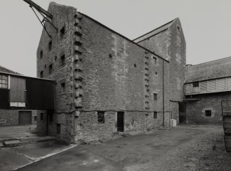 Blackford, Moray Street, Blackford Maltings.
View from North-West of store, formerly Blackford Brewery.
