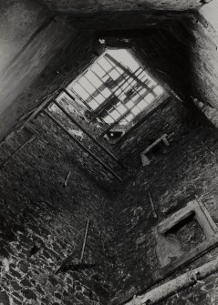 Binn Hill, Bin Hill Tower, interior.
View of interior showing position of fireplaces.
