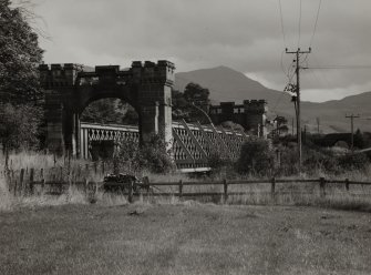 Blair Atholl, Tilt Railway Viaduct.
General view from West.