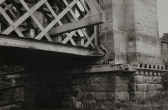 Blair Atholl, Tilt Railway Viaduct.
Detail of bearing point on pier.