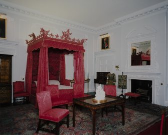 Interior. 2nd floor. Red Bedroom