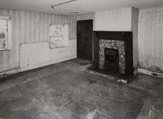 Cottown, School House.
View of main living room from NE
