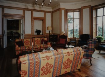 Interior. View of first floor drawing room from North West