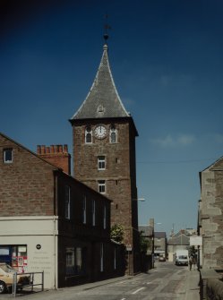 Coupar Angus, Queen Street, The Steeple.
General view from South-East.