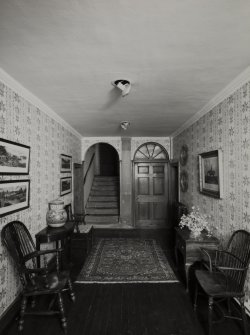 Drummonie House, interior
View of entrance hall from South.