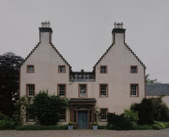 Original House. View from SE showing entrance