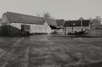 Dunning, Baldinnies Farm and Steading
View of steading from South-West.