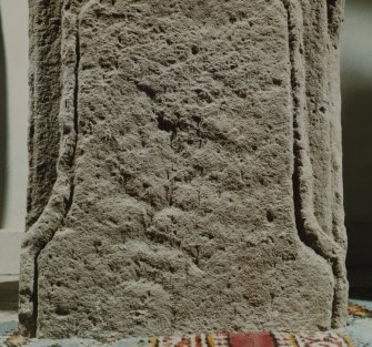 Dunkeld, Dunkeld Cathedral, Cross-slab.
Detail of front.