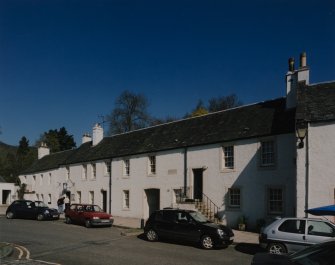 Nos. 11, 1, 2, 3 and 4 The Cross. View from SE.