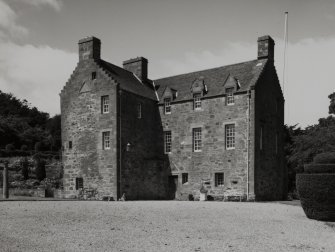 Fingask Castle.
General view from South.