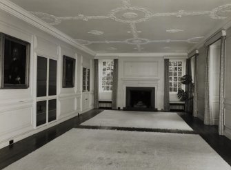 Fingask Castle, interior.
General view of first floor drawing room from South-West.