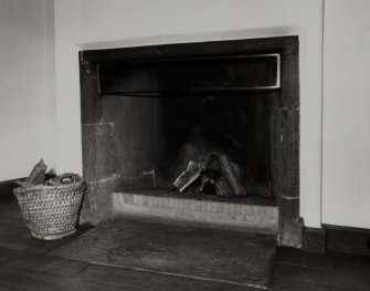 Fingask Castle, interior.
Detail of fireplace in first floor parlour.
