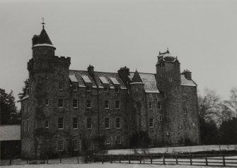 Grantully Castle.
General view from South-West.